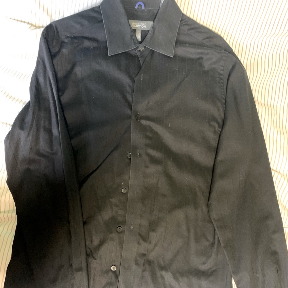 Black dress shirt